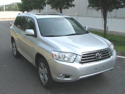 2009 Toyota Highlander 2.7L Manual automatic transmission Two wheel drive 7-seater ultimate version