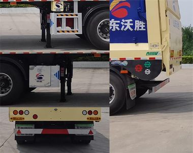 Yunsheng brand automobile LWS9400ZLS Bulk grain transportation semi-trailer