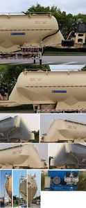 Tonghua  THT9408GFLB Low density powder material transportation semi-trailer