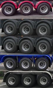 Tonghua  THT9408GFLB Low density powder material transportation semi-trailer