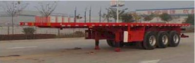 Liangyun brand automobile SLY9400TPB Flat transport semi-trailer