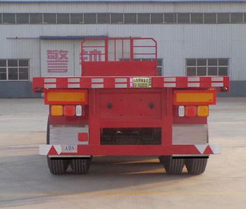 Liangyun brand automobile SLY9400TPB Flat transport semi-trailer