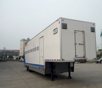 Tianshun  CHZ9200XYM Horse transport semi-trailer