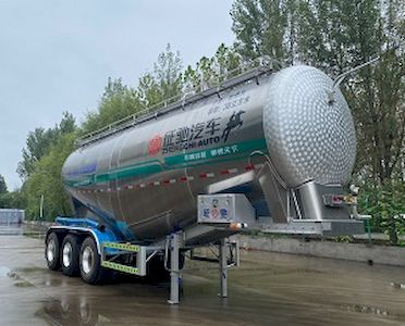 Zhengchi  JJD9406GFLL Aluminum alloy medium density powder material transportation semi-trailer