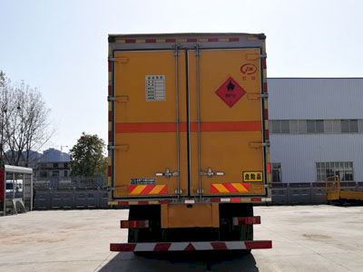 Jiangte brand automobiles JDF5320XRQDFH6 Flammable gas box transport vehicle