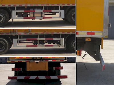 Jiangte brand automobiles JDF5320XRQDFH6 Flammable gas box transport vehicle