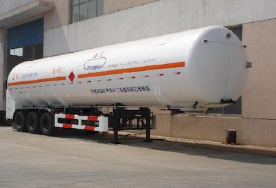 Shenghui  ZSH9403GDY Low temperature liquid transport semi-trailer