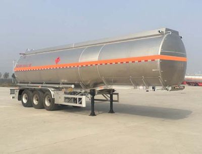 Changhua  HCH9406GRYJC Aluminum alloy flammable liquid tank transport semi-trailer