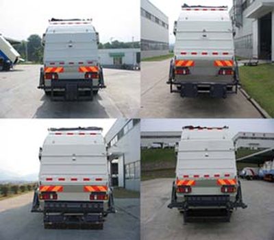 Fulongma  FLM5163ZYSDJ4K Compressed garbage truck