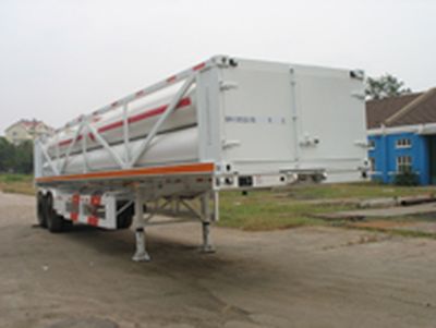 General Motors of China National Petroleum Corporation QZY9340GGQ High pressure gas transport semi-trailer