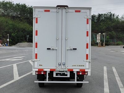 Jianghuai brand automobiles HFC5030XXYEV5 Pure electric box type transport vehicle