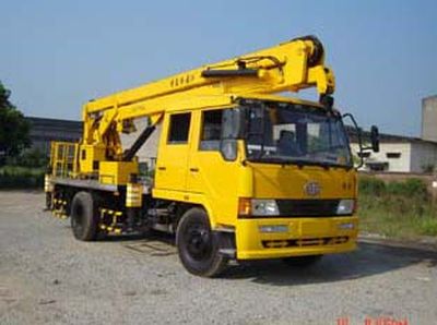 Guotong brand automobiles CDJ5110JGKZ18C High altitude work vehicle