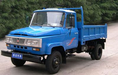 Huachuan brand automobiles DZ4010CD1 Self dumping low-speed truck