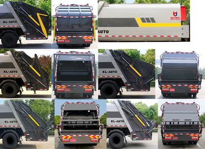 Kaili Feng  KLF5141ZYSE6 Compressed garbage truck