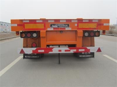 Nanming  LSY9353TWY Transport semi-trailer of dangerous goods tank frame