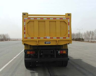 Jiefang Automobile CA3252P2K2T4E Flat head diesel dump truck