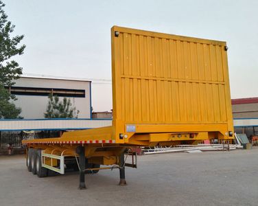 Chengfeng  JCF9401ZZXP Flat dump semi-trailer