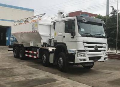 Jinlong  NJT5310THZS2 On site mixed loading heavy ammonium oil explosive truck