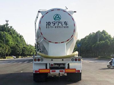 Lingyu  CLY9400GFL6 Medium density powder material transportation semi-trailer