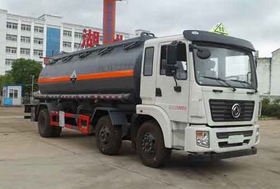 Zhongqi Liwei brand automobiles HLW5251GFW5EQ Tank transport vehicle for corrosive substances