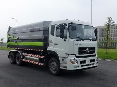 Zhonglian Automobile ZLJ5250ZDJEQE5NG Compressed docking garbage truck