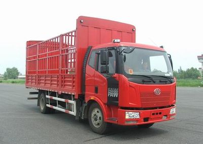 Jiefang Automobile CA5160CCYP62K1L3A3E Grate type transport vehicle