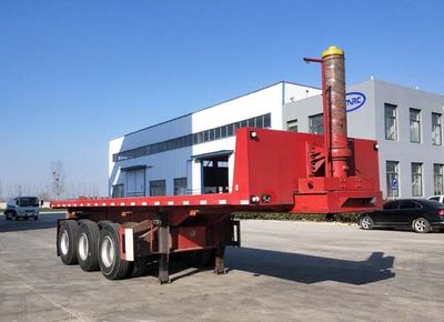 Wanzheng  WZP9400ZZXP Flat dump semi-trailer