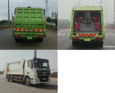 Foton  BJ5253ZYSE5H1 Compressed garbage truck