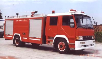 Chuanxiao brand automobiles SXF5130GXFSG35P Water tank fire truck