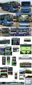 Jinlong  XMQ6650AGBEVL4 Pure electric city buses