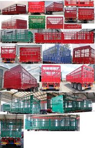 Weizheng Baiye  WZB9405CCYE Gantry transport semi-trailer