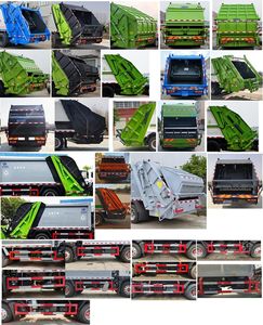 Cheng Liwei  CLW5181ZYS6 Compressed garbage truck