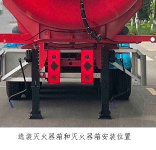 Hehai Mingzhu  MZC9400GRYX44 Flammable liquid tank transport semi-trailer