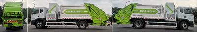 Jinlong  XMQ5180ZYSFCEVLD Fuel cell compressed garbage truck