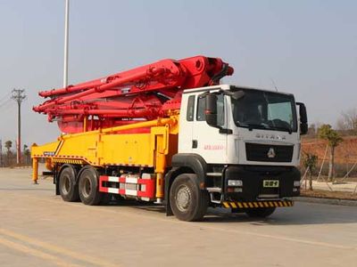 Huadian First Brand Automobile EHY5350THBZ Concrete pump truck