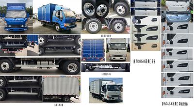 Jianghuai brand automobiles HFC5045XXYP22K4C7S Box transport vehicle