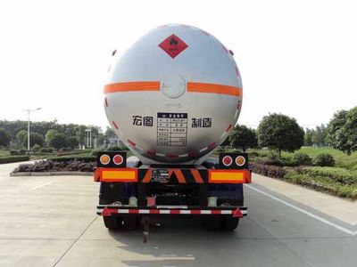 Hongtu  HT9409GYQA3 Semi trailer for liquefied gas transportation