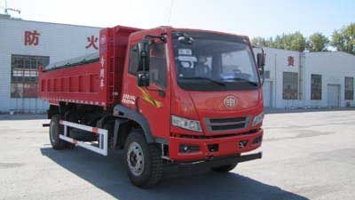 Jiefang Automobile CA3120P10K1E4 Flat head diesel dump truck