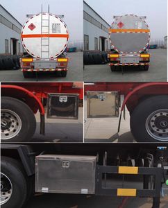 Qilin  QLG9402GRYA Flammable liquid tank transport semi-trailer