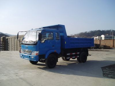 Huatong brand automobiles JN2810PD Self dumping low-speed truck