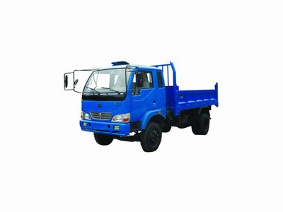 Huatong brand automobiles JN2810PD Self dumping low-speed truck