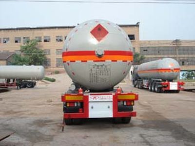 Lu Zheng  ZBR9403GYQ Semi trailer for liquefied gas transportation