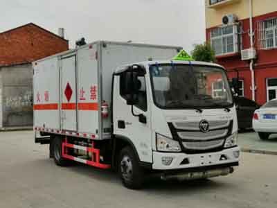 Cheng Liwei  CLW5041XRYB6 Flammable liquid box transport vehicle