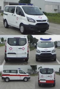 Jiangling Quanshun brand automobiles JX5036XJHMJ ambulance