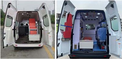 Huatong brand automobiles HCQ5046XSCJX6 Disability transport vehicle