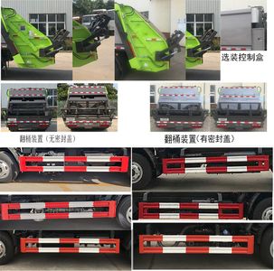 Emperor Environmental Sanitation  HDW5070ZYSE6 Compressed garbage truck