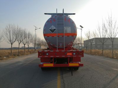 Lisheng  HLS9407GFW Tank transport semi-trailer for corrosive substances