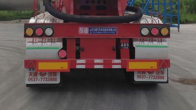 Liangshan Tiantong  LML9400GXH Lower ash semi-trailer