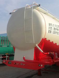 Liangshan Tiantong  LML9400GXH Lower ash semi-trailer