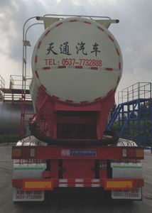 Liangshan Tiantong  LML9400GXH Lower ash semi-trailer